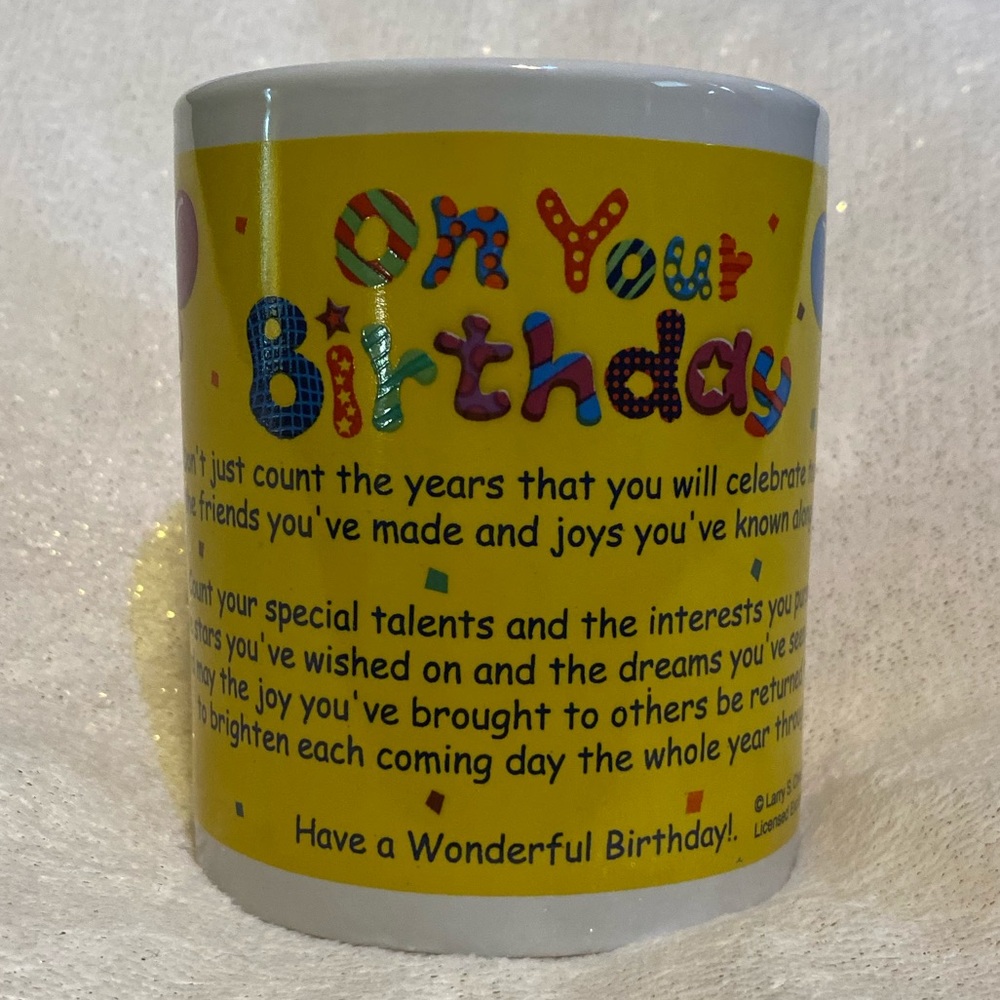 Birthday mug
